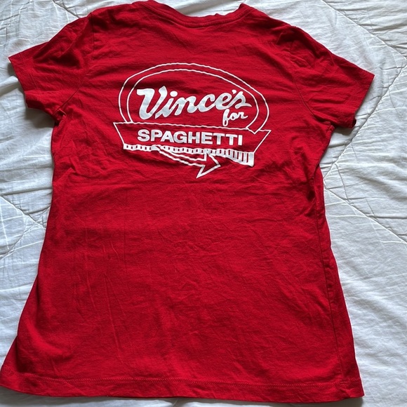 Vince’s for Spaghetti Tee Shirt size small - Picture 3 of 7